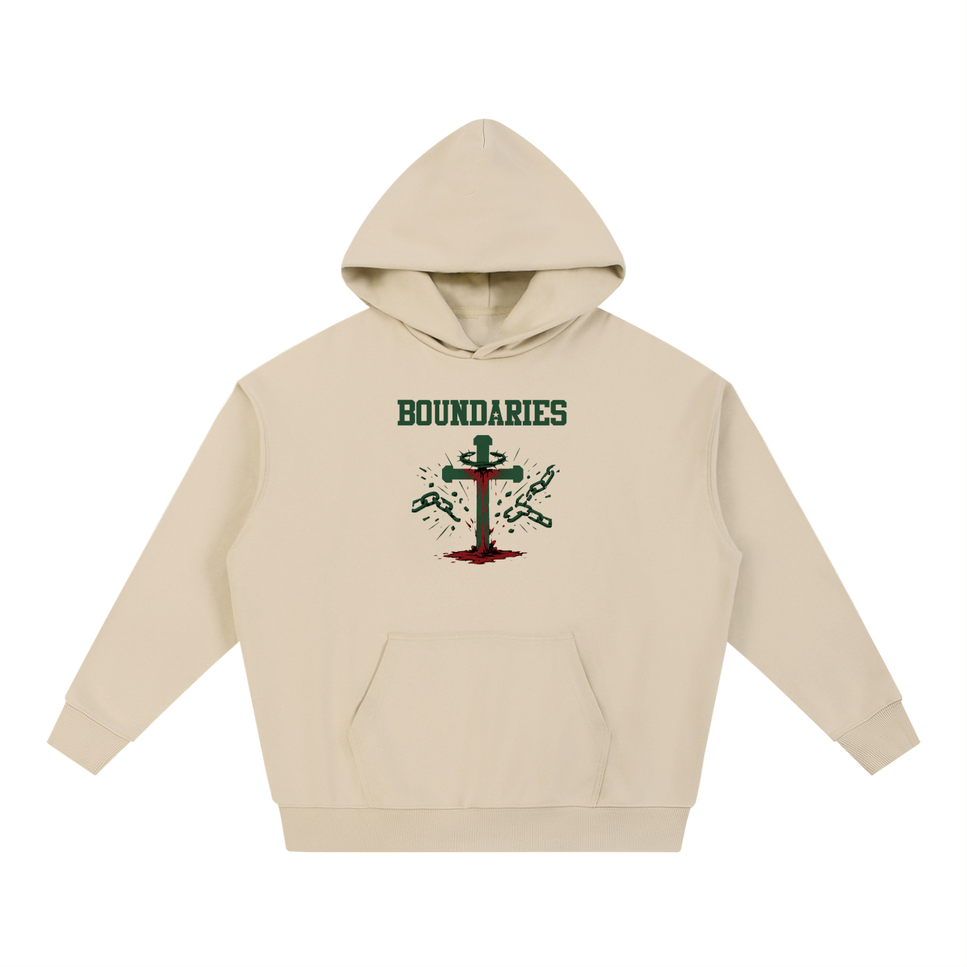 Boundaries 2 - Matching Top Essential Heavyweight Hoodie